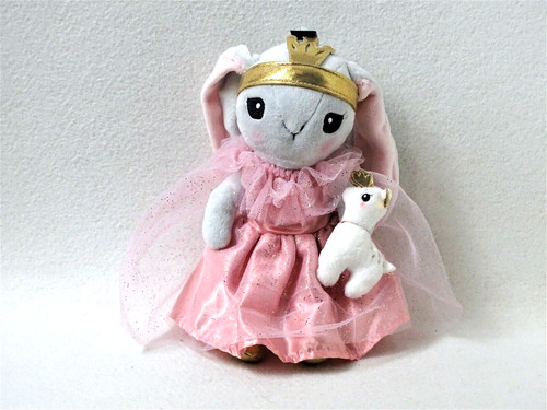 Hase rosa glitzer - glitzer, kleid