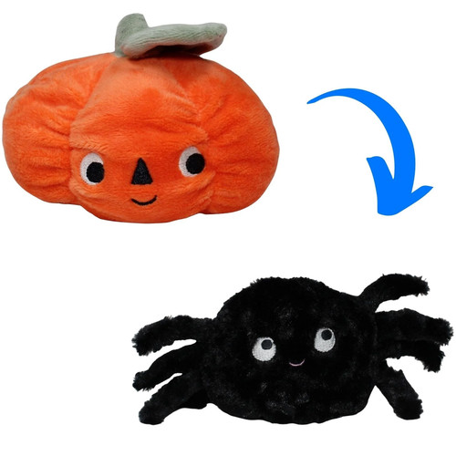 Kuscheltier kürbis spinne - kürbis,